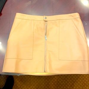 New without Tags Pink BarIII mini skirt size 14